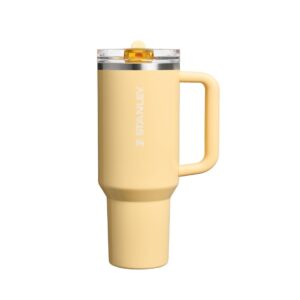 Stanley Quencher ProTour Flip Straw Tumbler with Leakproof Lid 40 oz | Built-In Straw and Handle | Cup Holder Compatible for Travel |