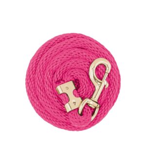 Weaver Equine Performance Lead Rope, Long Horse Lead Rope with Quick Halter Attachment, Soft Comfort Grip, Barn Horse Tack for Daily Use & Showing