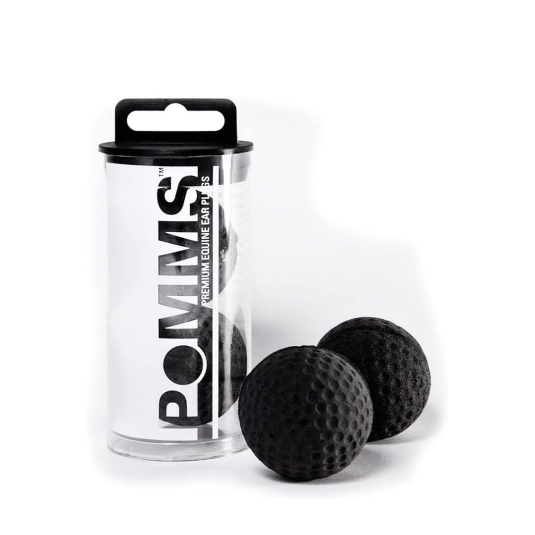 LeMieux Intrepid International Pomms – Horse Ear Plugs 14hh and Taller Black (9508000000)