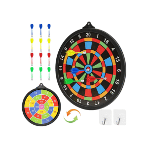 Magnetic Dart Board w/ 12 Darts, Toys for Boys Age 8-12